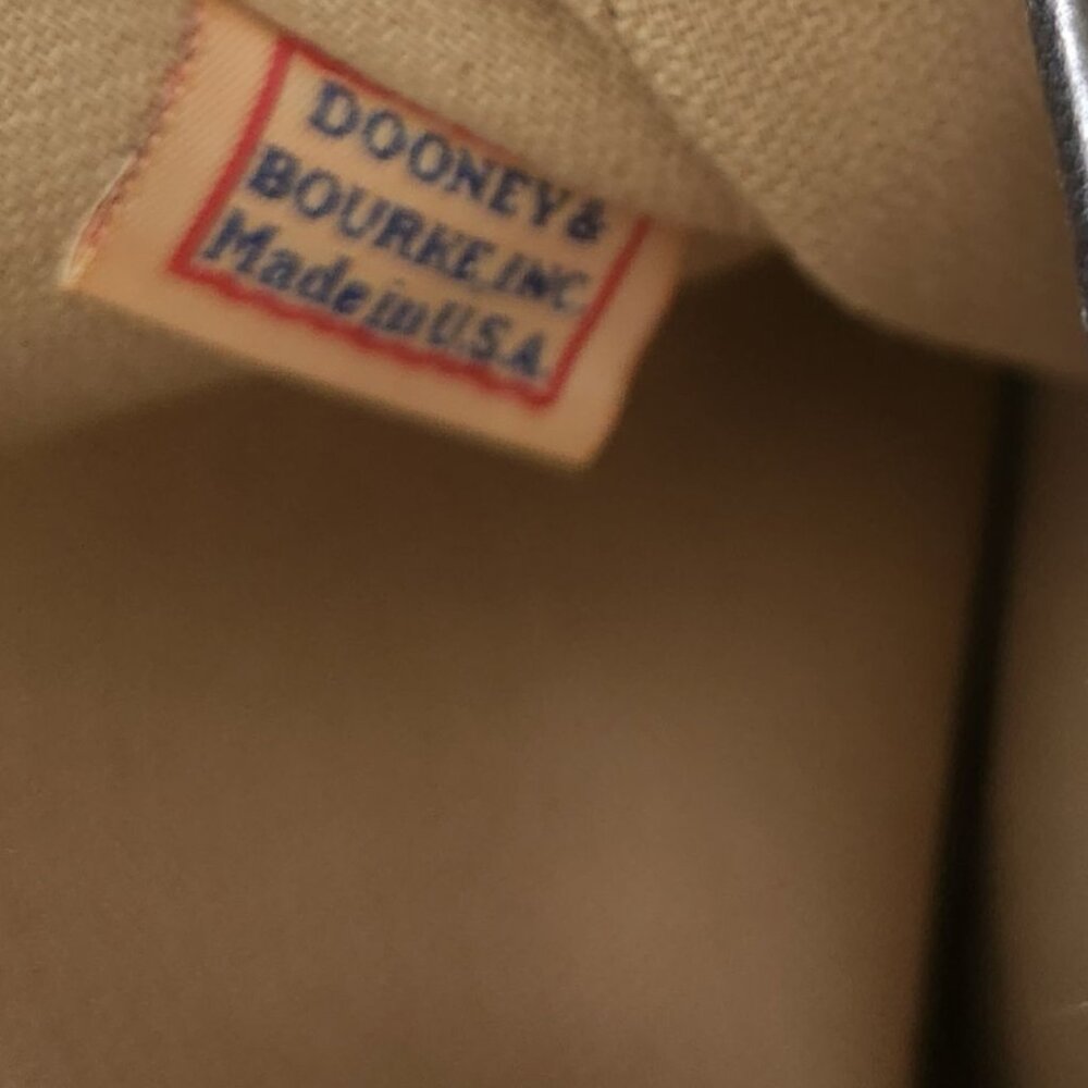 Dooney & Bourke NWOT Small Monogram Black and Gray Shoulder Bag - Picture 6 of 8
